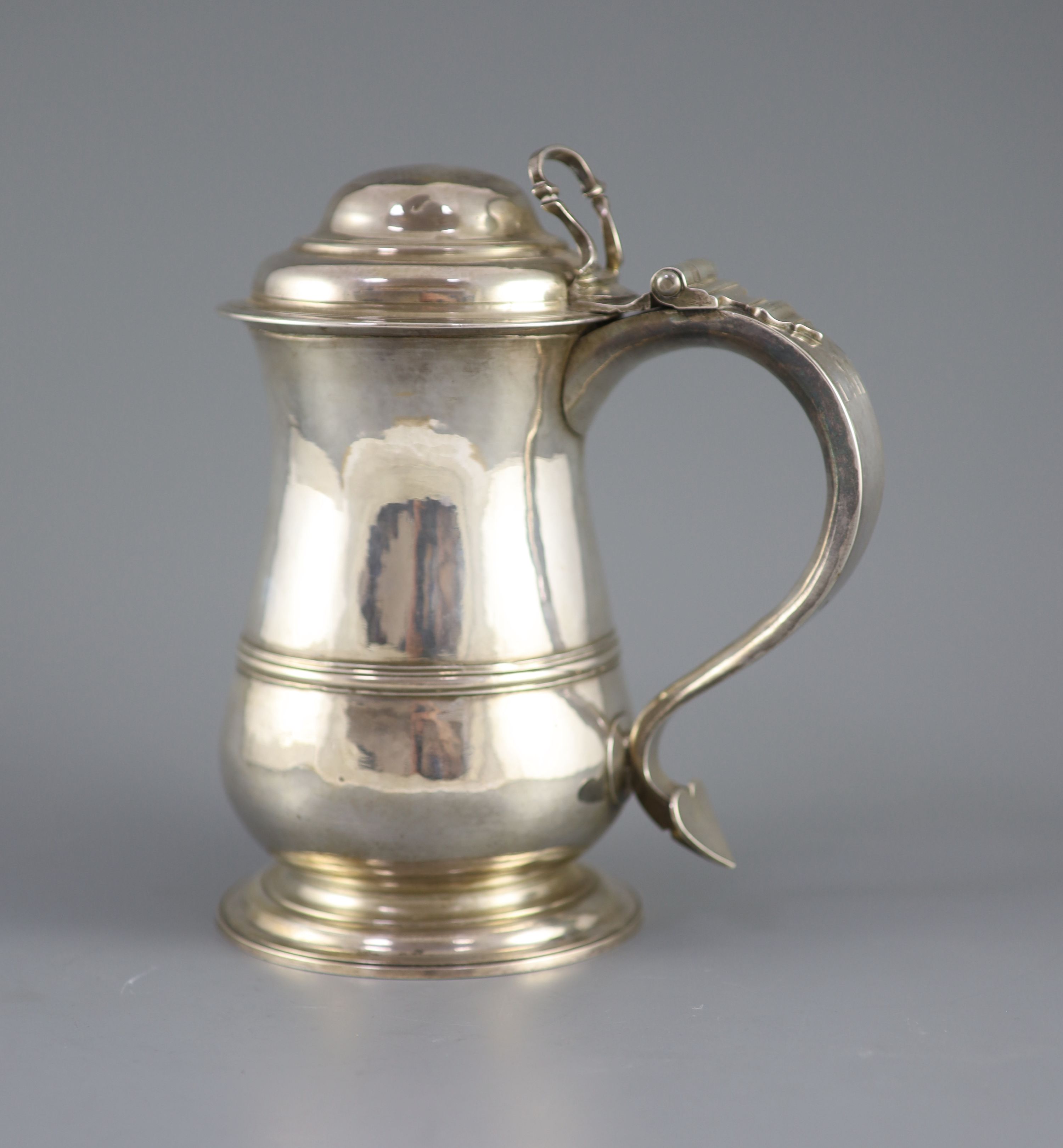 A late George II silver tankard, by Thomas Whipham & Charles Wright